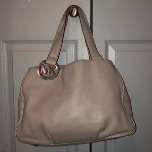Gray MICHAEL KORS purse